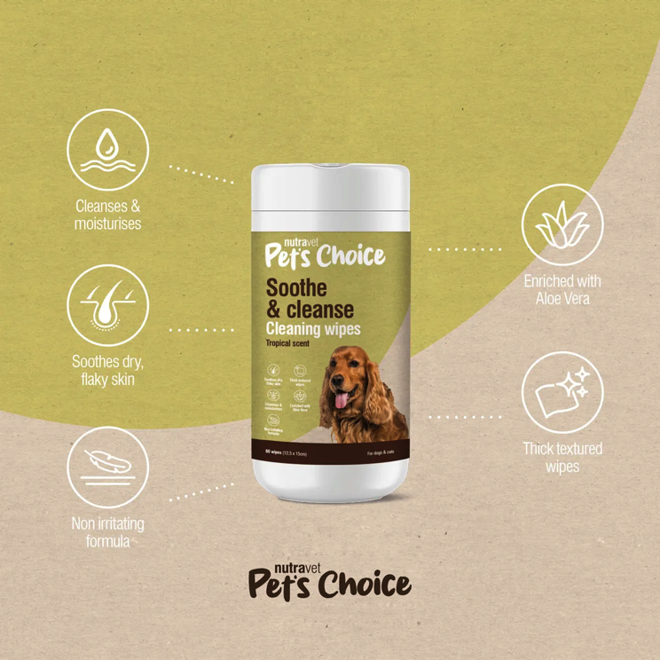 Pets Choice Cleaning wipes