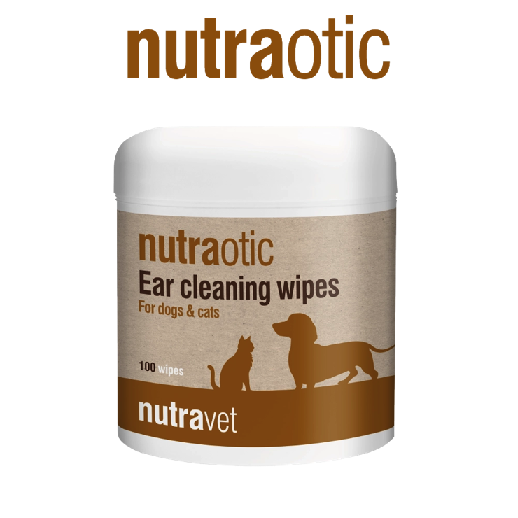 Nutraotic ear cleaning wipes